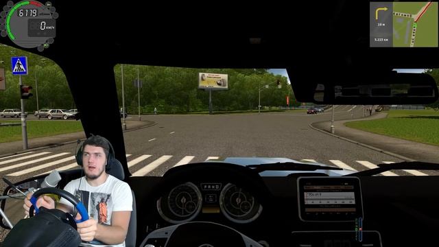 ПОЕХАЛ С ПОДПИСЧИКАМИ НА ПРИРОДУ! - CITY CAR DRIVING + РУЛЬ смотреть онлайн