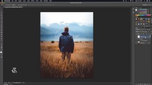 8 4 21 Photoshop | Filter effect (Vector mask) English