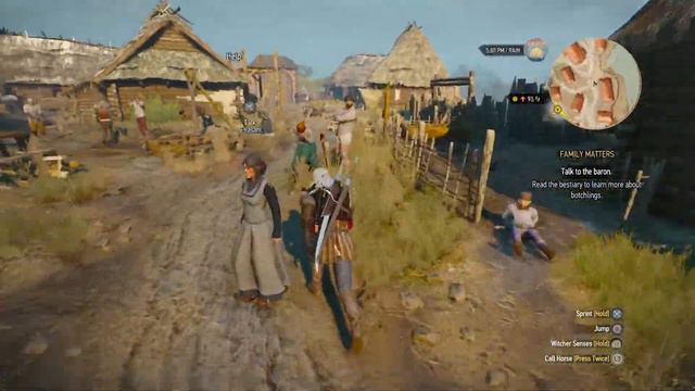 [1hrs] Witcher 3 E15 Bloody Baron and Families | Slow-paced No Commentary 1080p Longplay смотреть онлайн