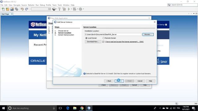 JavaEE Web Application (+GlassFish) Installation
