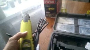 Распаковка - Гравер Ryobi EHT150V