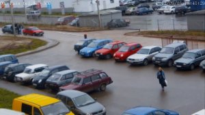 Слом шлагбаума 05.09.2013  (HD)