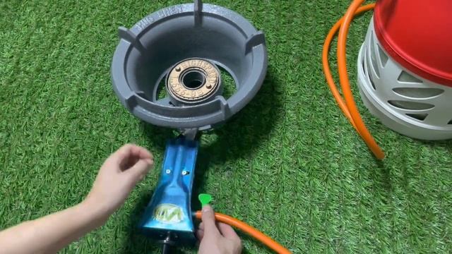 Обзор Газoвая гopелка под казан, чугун, 18 кВт, Ø31 см смотреть онлайн