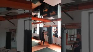 Лёгкая работа на мешке  12 раундов