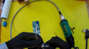 Алиэкспресс . Неплохая китайская бормашинка - гравер  с патроном 0,6 - 6 мм .