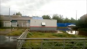 Станция Зимовники и ее окрестности из окна поезда 05 2021 Zimovniki station from the train window