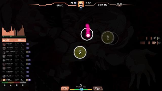 9.3⭐ -PloX | Silver Forest - Yami no Mahou Shoujo [Extra] +HDNC 98.75% (#2 1056pp FC) - osu! смотреть онлайн