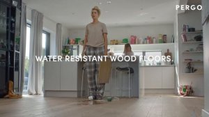 Pergo wood flooring: water resistant floors with StayClean+