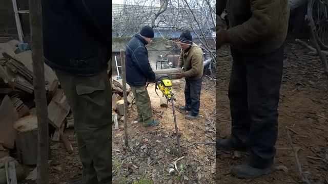 Подставка для бензопилы, своими руками