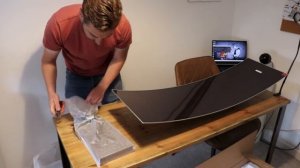 UNBOXING SAMSUNG 49" G95SC Odyssey OLED G9 240Hz Smart Gaming Monitor
