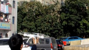 syma X8 Pro GPS Drone compass calibration and GPS flying test