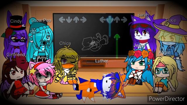 gael characters gacha react to friday night funkin vs sonic.exe (final escape official) смотреть онлайн