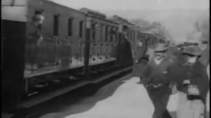 Самый первый фильм в истории. Прибытие поезда.
