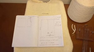 Сколько набрать петель на полочки и планку . Убавки 1