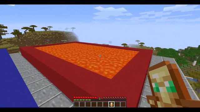 Горячий vs Холодный Бассейн Челлендж || Майнкрафт смотреть онлайн