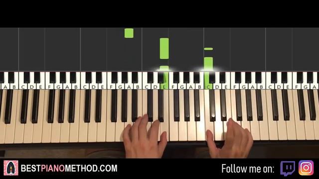 Richard Marx - Right Here Waiting (Piano Tutorial Lesson) смотреть онлайн