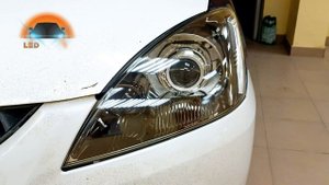 Модернизация фар Mitsubishi Lancer Cedia IX