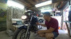 Замер компрессии двигателя Yamaha Diversion XJ 400