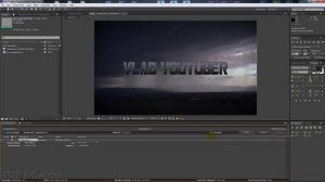 Импорт секвенции в After Effects и Adobe Premiere / Вывод видеофайла