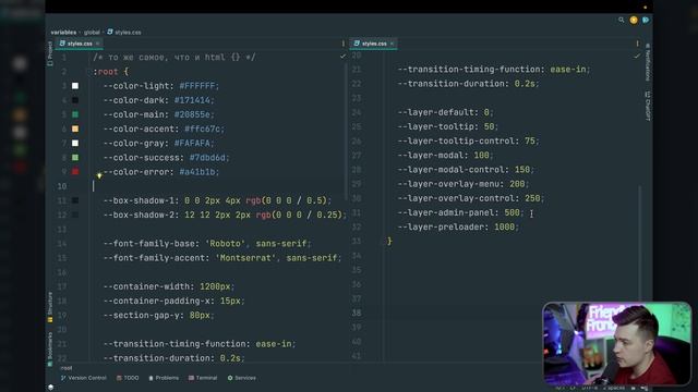 CSS Переменные | CSS Variables | функция var()