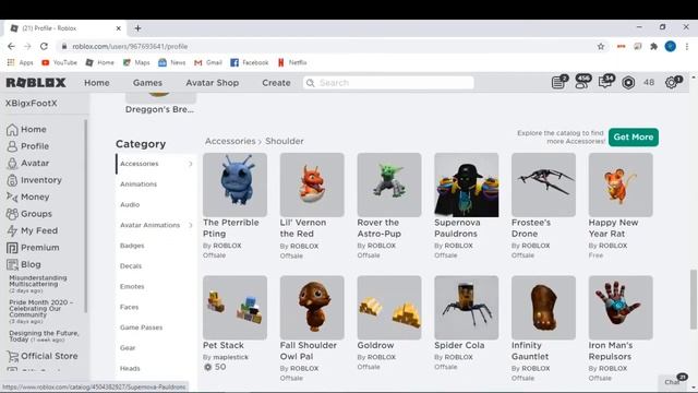 How to add roblox items in your Profile Collections смотреть онлайн