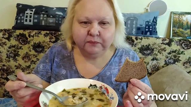 Мукбанг. Русский суп.