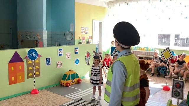 27.04.2021 утренник, посвящённый ПДД в д/с Ёлочка смотреть онлайн