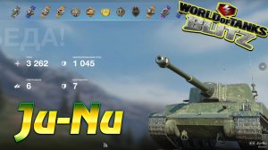 Ju-Nu Wot Blitz 3.2К Урона 6 Фрага World of Tanks Blitz Replays vovaorsha.