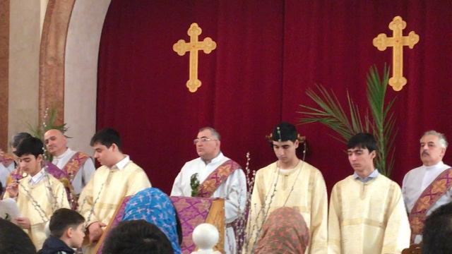 Вербное Воскресенье в Ассирийской 💒  Востока Св.Девы Марии в Москве.🙌🙏🏼 Assyrians.Palm Sunday🙏