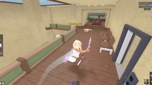 Teaching my NOOB BROTHER how to PLAY Roblox Murder Mystery 2!