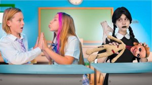 My best friend is the real Wednesday Addams!