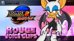 All Rouge the Bat Voice Clips • Sonic Adventure 2 Battle • (Lani Minella ) Voice Lines