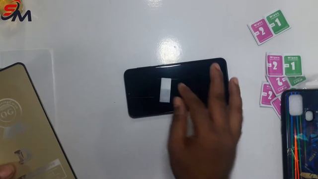 Samsung M21 Rinbo Gorilla Glass Protector Install | How To Installing Mobile Gorilla Glass Protecto смотреть онлайн