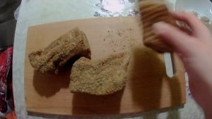 Сало варенное в пищевой плёнке