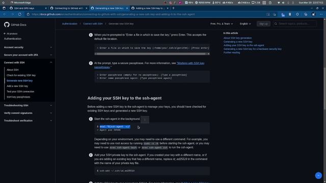 How to connect to GitHub with SSH in Linux [In Persian] смотреть онлайн
