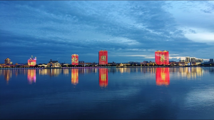 Хэйхэ со стороны г. Благовещенск 20.06.2023 г.