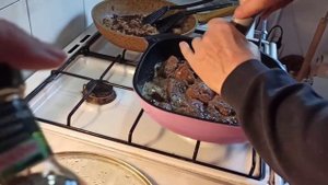 Готовим на ужин жарено-печеную ГОВЯЖЬЮ ПЕЧЕНЬ.
