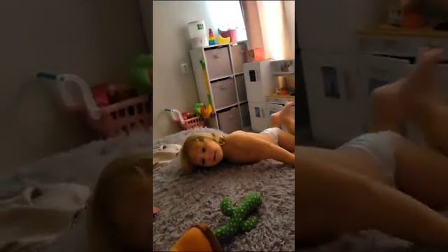 #нашаСаша обиделась. Маме ата-та. Саша не спит днём (((