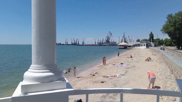 Ночной Бердянск с высоты птичьего полета. - YouTube