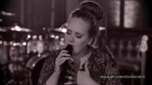 Adele - Someone Like You [Walmart Soundcheck] December 4, 2010 