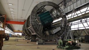 Испытание вагоноопрокидывателя ВРС-125 АО "ТЯЖМАШ"