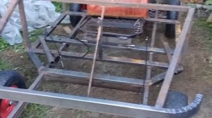 Самодельное МИНИ АВТО #4 | Варим раму! /Багги, Картинг