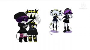 murder drones react to ships (gacha club)