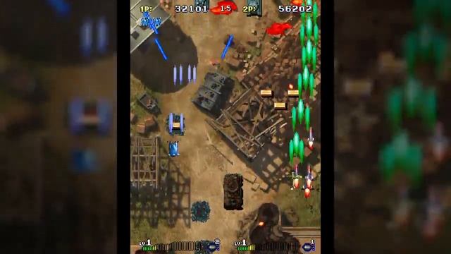 Strikers 1945 II (MAME) - прохождение игры (2 игрока) смотреть онлайн