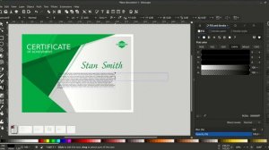 Made with Inkscape (Speed Art): Create Design Certificate (№5)