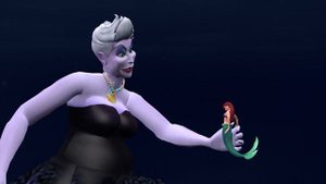 Ursula bewitches Ariel - Little Mermaid | Sims 4 Story