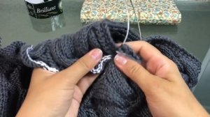 Снуд с косами.мастер-класс(подробный)