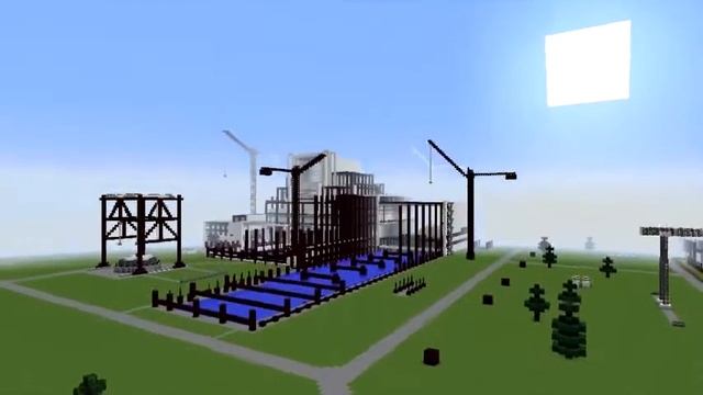 САМАЯ РЕАЛЕСТИЧНАЯ КАРТА НА ЧАЭС до аварии в майнкрафте/ Chernobyl NPP in minecraft/ смотреть онлайн
