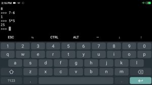 USE PYTHON AS A CALCULATOR ON YOUR ANDROID DEVICE BY @HACKFACT