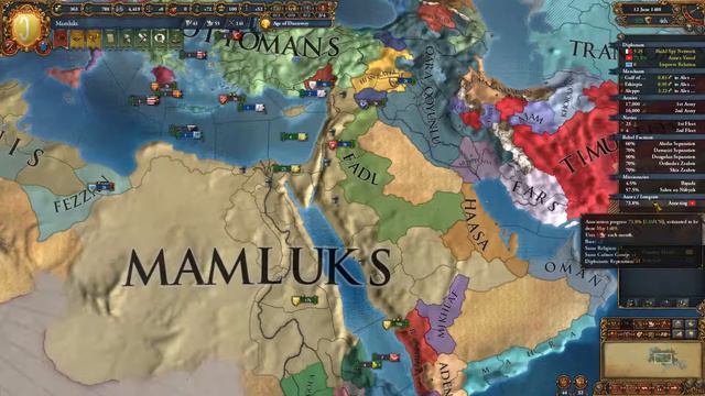 Let's Play EU4: Cradle of Civilization | Mamluks - Part 8 смотреть онлайн